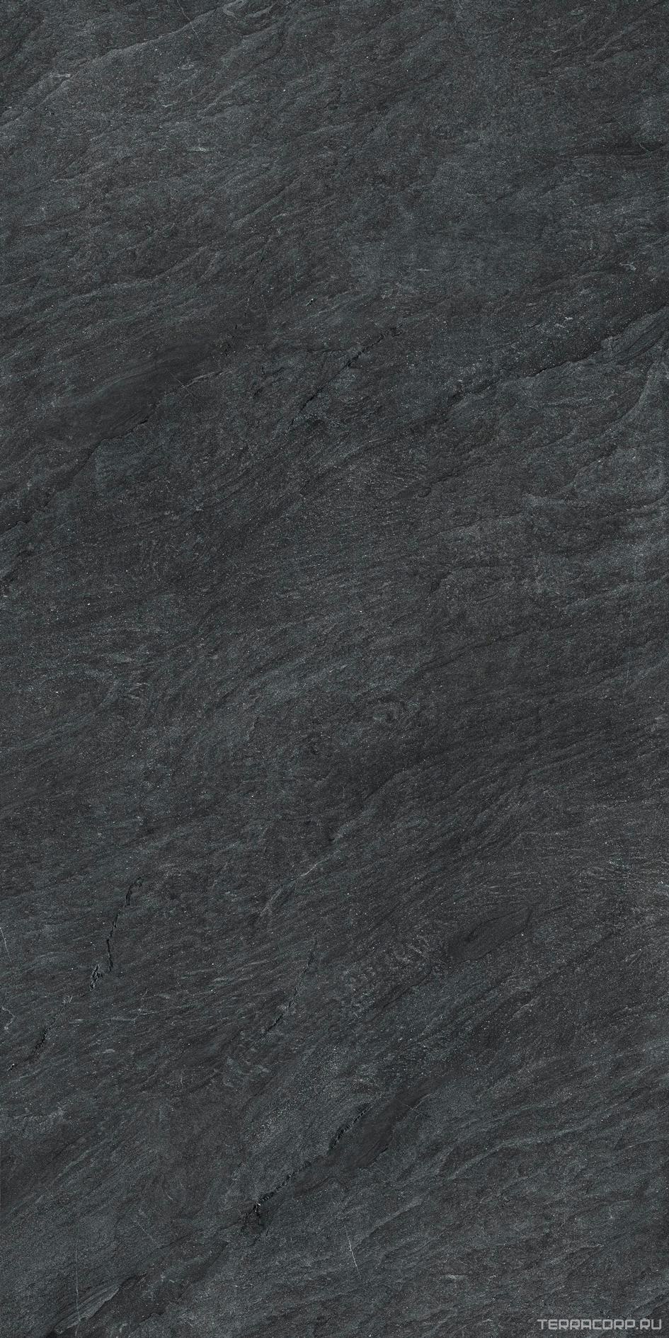 Керамогранит Laminam IN-SIDE Pietra di Cardoso Nero Naturale 20+ 1620x3240 Черный, фото 4