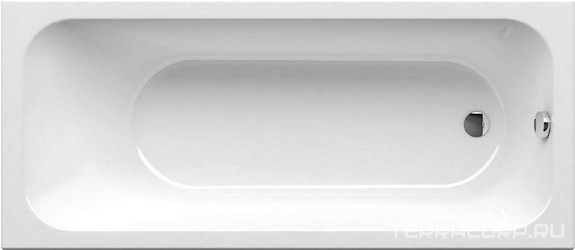Ванна акриловая прямоугольная CHROME 170х75