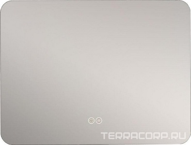 Зеркало 800x600х30мм, с встроенным по периметру светильником, сенсорным выключателем, диммером и функцией антизапотевания, Vincea ZZ Vincea Универсал VLM-3BE800-2