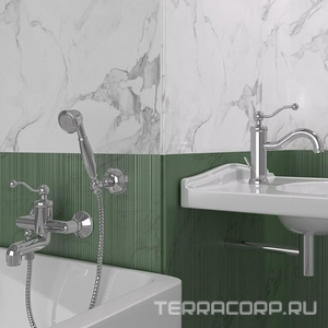 Сифон для раковины, 1 1/4, горизонтальная часть 280мм, (металл цв.хром),  ZZ Paini Cox 78CR849