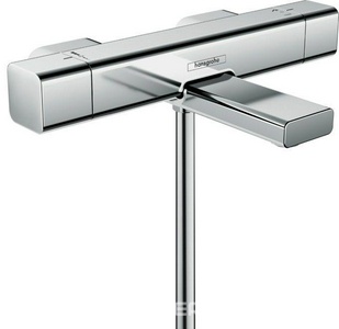 Смеситель термостат для ванны, (цв.хром),  ZZ Hansgrohe Ecostat E 15774000