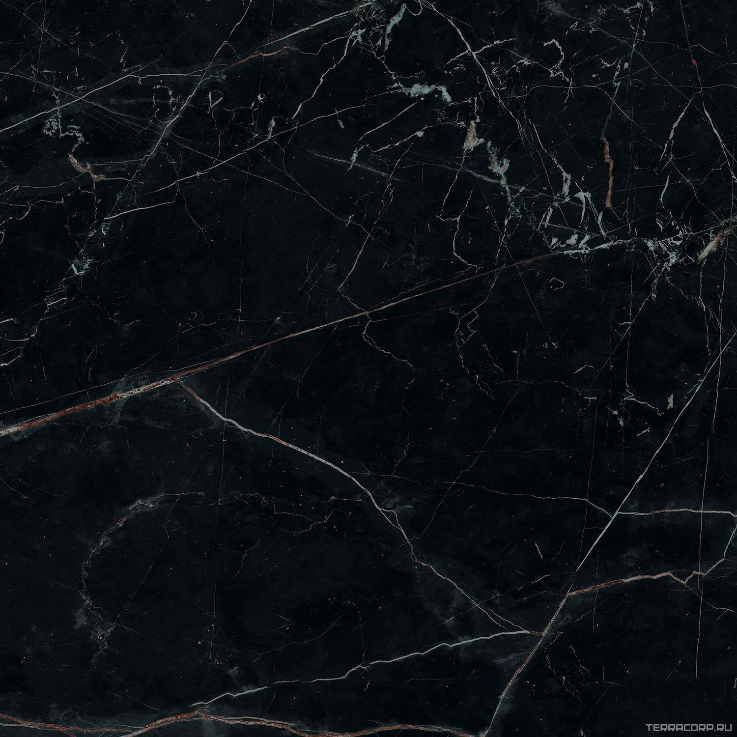 Керамогранит Atlas Concorde Italy Marvel Dream Marvel Black Atlantis Matt 60x60 Черный, фото 3