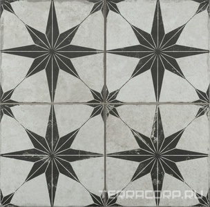 Керамогранит Etili Seramic Patchwork Scintilla Black Pre-Cut 45x45 Черный 