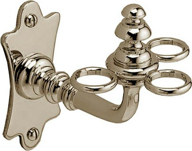 Держатель для зубных щеток настенный, (латунь)  XX Devon & Devon Mayfair DD115IN