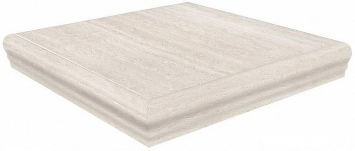 Ступени Kerama Marazzi Пантеон  беж левая угл. ступень гр. 34х34 Бежевый 