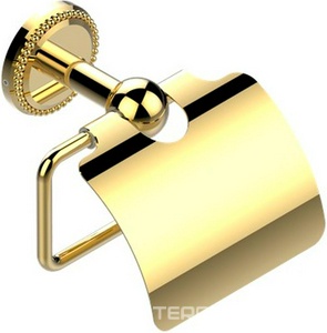 Держатель т/б с крышкой (цв. латунь (Luxbrass))  ZZ THG Versailles G14-D03-00538АС