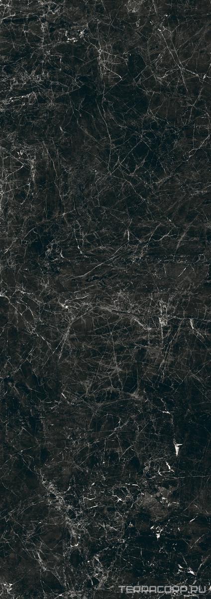 Керамогранит Laminam Rus I Naturali Marmi Nero Greco Bocciardato 5.6 mm 100x300 Серый, фото 7