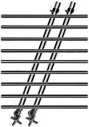 Полотенцесушитель "ЛБ-7" 500*800 мм, подключение 1"*3/4, установочный набор в комплекте XX