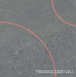 Декор Матрикс серый тёмный |30x30