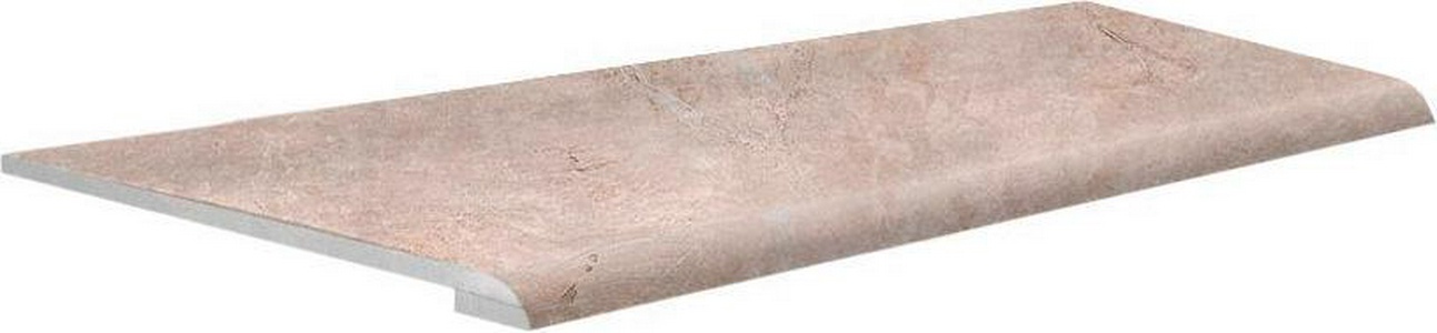Ступени Kerama Marazzi Мраморный дворец Ступень Double Проходная  беж лаппатир. (n060438)проф:V 20.1x 40.2 Бежевый 