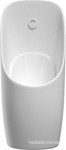 Писсуар с автоматическим смывом, 300x335xh690мм, готов. к-т: система эл.смыва, хром.пробка слива, гофра, крепеж в компл., (цв.белый глянец),  Aqueduto PRO PRO0210