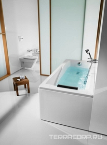 Акриловая ванна HALL 170х75x42 см прямоугольная (БЕЗ монтажного комплекта и панели) ZZ Roca Hall ZRU9302768