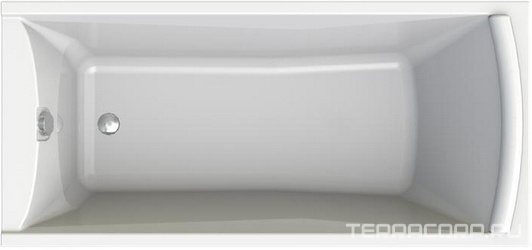 Ванна акрил. "ВЕГА" 1680х780 мм, левая, подголовник и каркас в компл. ZZ
