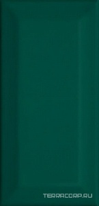 Керамическая плитка Kerama Marazzi Клемансо  зеленый грань  7.4x15 Зеленый 