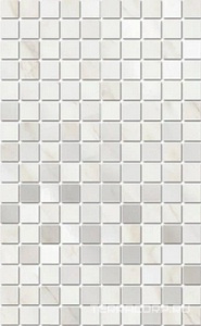 Мозаика Kerama Marazzi Гран Пале Декор  белый мозаичный 25x40 Белый 