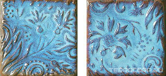 Inserto Deruta s/2 Azzurro XX |10x10