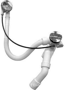 Обвязка д/ванн автомат (хром) 40/50 (6168.45)  ZZ Viega Viega 285357/616845