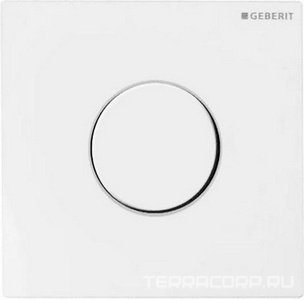 Клавиша смыва монтажного элемента для писсуара, (пластик цв.белый), Sigma 01 ZZ Geberit Sigma01 116.011.11.5