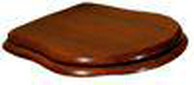 Сиденье для унитаза (цв. черешня антиквариато / петли цв. бронза),  XX Lineatre Lady 21316 (8 Ciliegio antiquariato/bronzato)