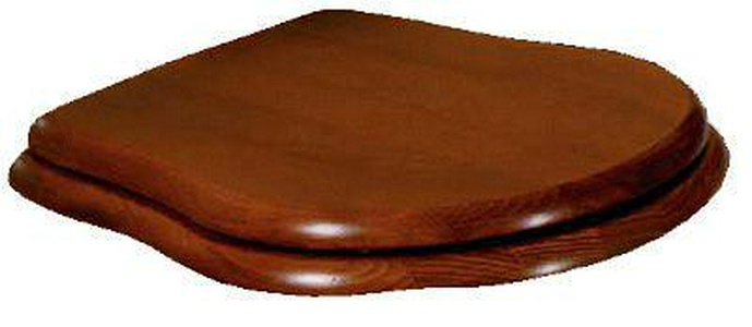 Сиденье для унитаза (цв. черешня антиквариато / петли цв. бронза),  XX Lineatre Lady 21316 (8 Ciliegio antiquariato/bronzato)