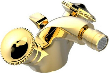 Смеситель на биде, на 1 отв., с д,к (цв. золото (Dore))  ZZ THG Vendome G47-F01-03202