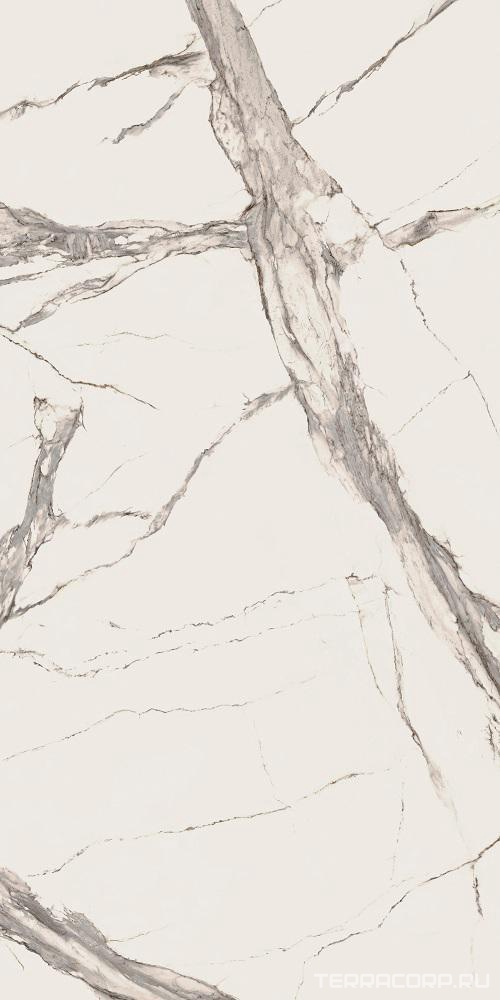 Керамогранит Gardenia Orchidea Slabs Calacatta Statuario C Lap ХХ 160x320 Белый, фото 4
