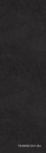 Керамогранит Laminam Rus Blend  Nero 3,5 mm  100x300 Черный 