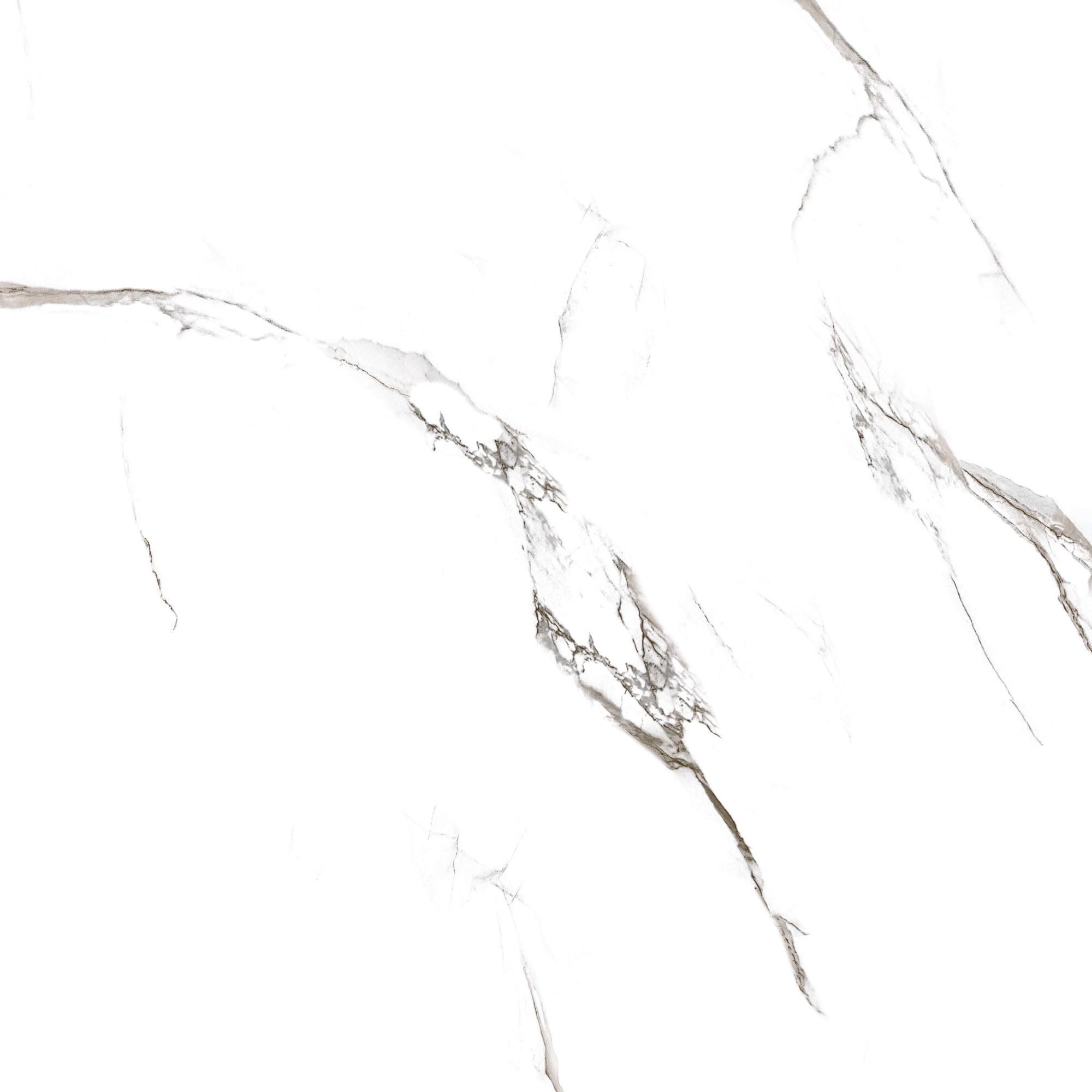 Керамогранит Grasaro Classic Marble Керамогранит белоснежный глянцевыйXX l40x40 Белый, фото 4