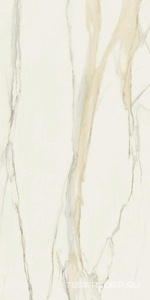 Керамогранит Florim Magnum I Classici di Rex Calacatta Gold Glossy 160x320 Белый 