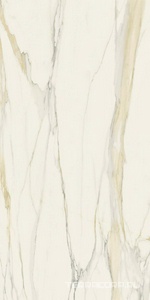 Керамогранит Florim Magnum I Classici di Rex Calacatta Gold Glossy 160x320 Белый 