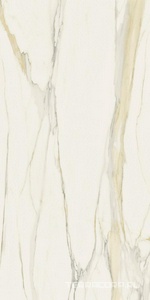 Керамогранит Florim Magnum I Classici di Rex Calacatta Gold Glossy 160x320 Белый 