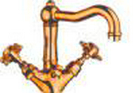 Смеситель для раковины на 1 отв. с д/к (цв.бронза, ручки Dames Anglaises ), Nicolazzi ZZ Nicolazzi Classical luxury 1432 BZ 18