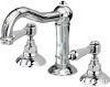 Смеситель для раковины на 3 отв. с повотным изливом и д/к (цв.хром/ручки El Capitan), Nicolazzi ZZ Nicolazzi Classical luxury 1427 CR 69