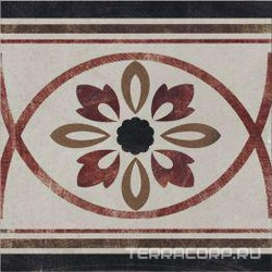 Rivalta Grigio Greca Fiore XX |20x20