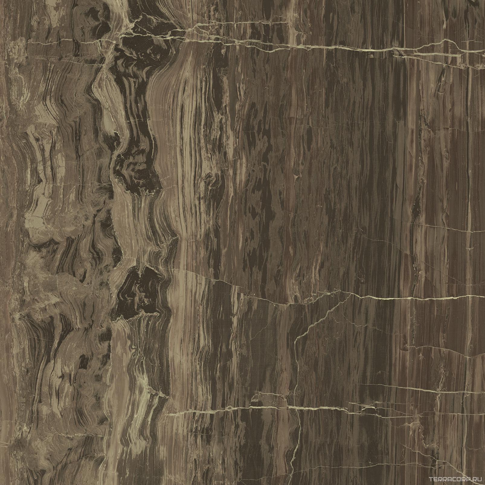Керамогранит Gardenia Orchidea Unigue Marmi Unigue Brown Onix Lap Rett 80x80 Коричневый, фото 4