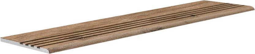 Ступени Kerama Marazzi Сальветти Ступень СТАНДАРТ Проходная капучино (n046649)ZZ29.6x119.5 Коричневый, фото 4
