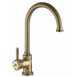 Смеситель Zorg Antic A 108K-BR для кухонной мойки| 10x36x22