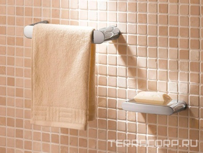 Мыльница настенная (цв.хром/стекло мат.)  ZZ Keuco Elegance New 11655 019000