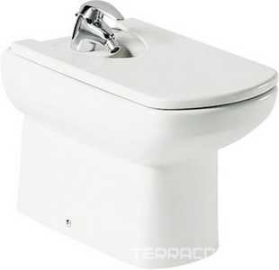 Биде  бел., БЕЗ крышки, крепеж в комплекте ZZ Roca Dama Senso 357514000