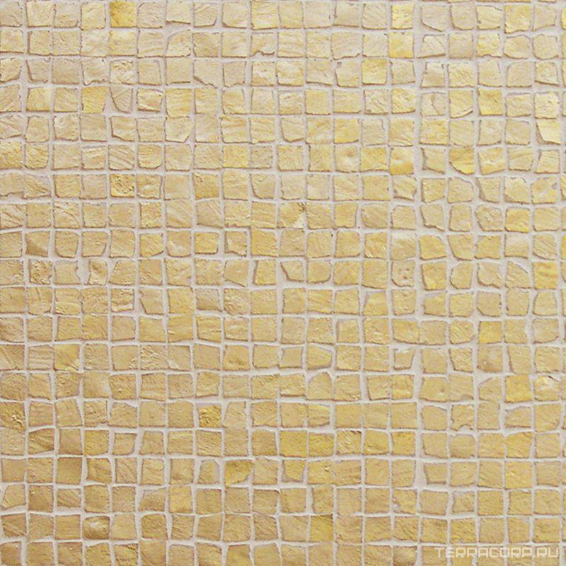 Мозаика Casa Dolce Сasa Vetro Mosaico Metalli Platino (1.8x1.8) 30x30 Бежевый, фото 3