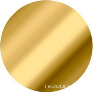 Полотенцесушитель 500(530)хh1076х125мм, подвод воды int.470мм, (цв.золото), краны, крепёж в компл., (ГВС, 6 bar) Margaroli 464 ZZ Margaroli Sole 464/11/500 GL