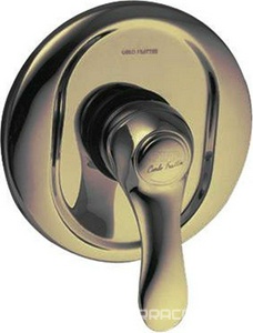 Смеситель для душа, встраиваемый в стену, (БЕЗ внутр.части арт.F3000),  (цв. бронза),  ZZ Fima Carlo Frattini Lamp F3309Х1BR