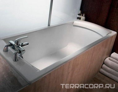 Ванна 170х75см, без отв. для ручек, чугунная,  ZZ Jacob Delafon Biove E2930-00