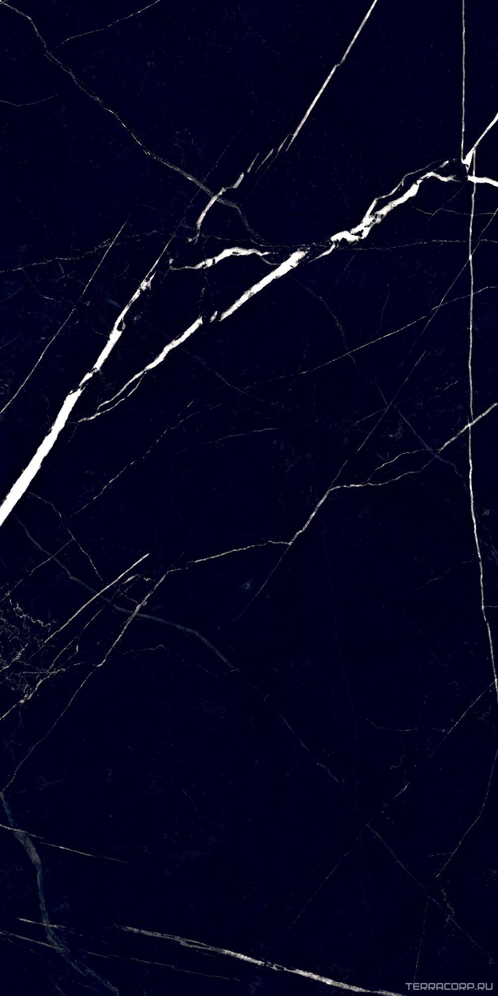 Керамогранит Alpas Euro Premium Marble Marquina Black High Gloss 60x120 Черный, фото 3