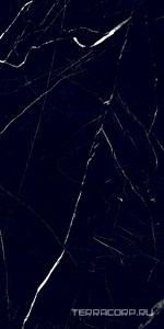 Керамогранит Alpas Euro Premium Marble Marquina Black High Gloss 60x120 Черный 
