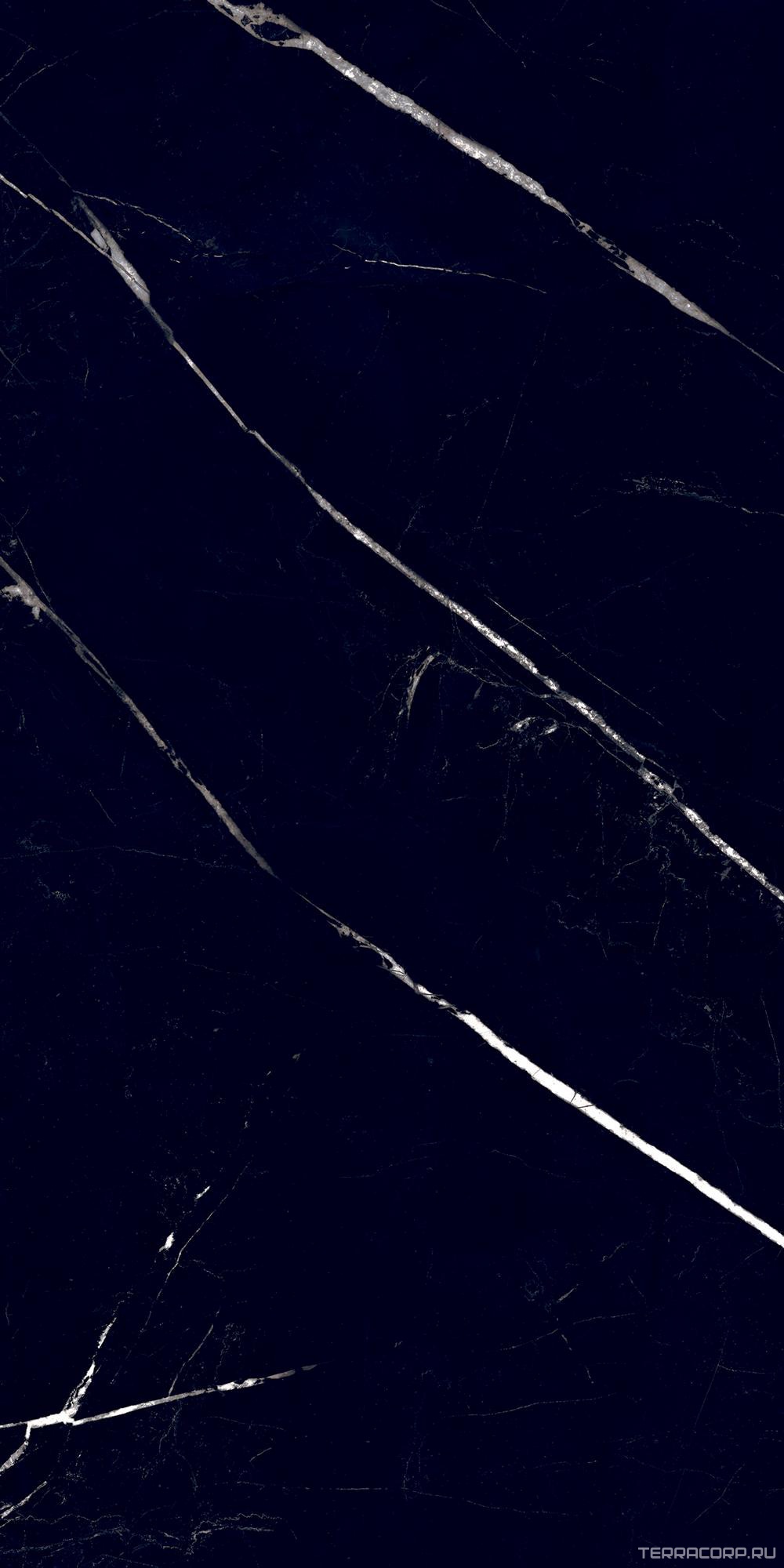 Керамогранит Alpas Euro Premium Marble Marquina Black High Gloss 60x120 Черный, фото 5
