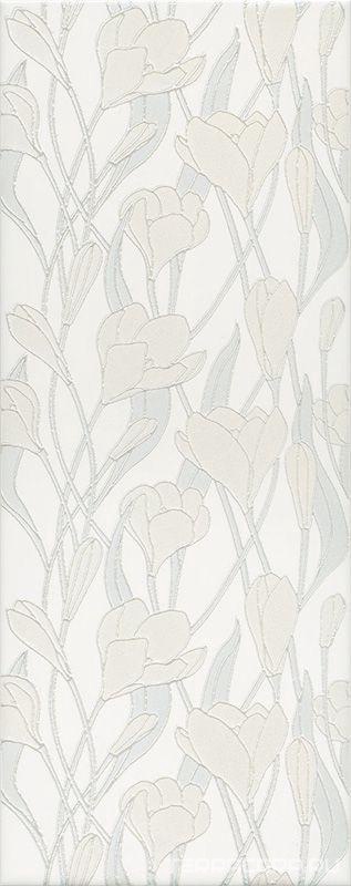 Керамическая плитка Kerama Marazzi Линьяно Декор Подснежники20x50 Белый, фото 3