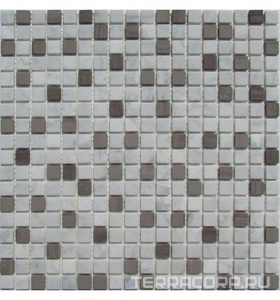 Мозаика Спектр-М Натуральный камень Мозаика из камня на сетке M20-073-15T 30.5x30.5 Комбинированный 