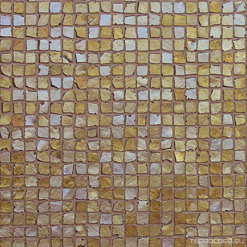 Мозаика Casa Dolce Сasa Vetro Mosaico Metalli Oro (1.8x1.8) 30x30 Золотой, фото 3