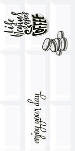 Керамическая плитка Azori Вог Декор VOGUE Breakfast 3 40,5х20,1 Комбинированный 